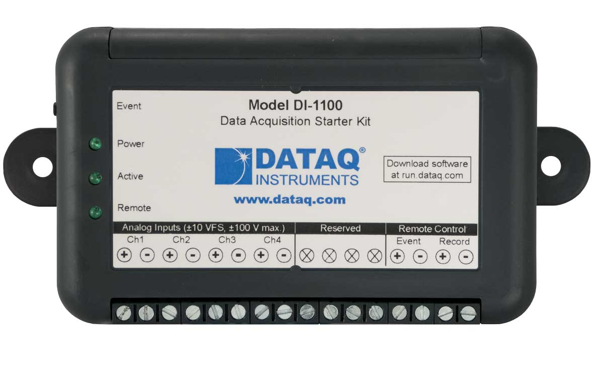 DI1100, DI-1100, USB DAQ, DATAQ, Thiết bị thu thập dữ liệu